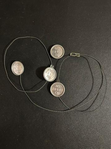 4 verzegelloodjes RTG en ON voor goederenwagons NS beschikbaar voor biedingen