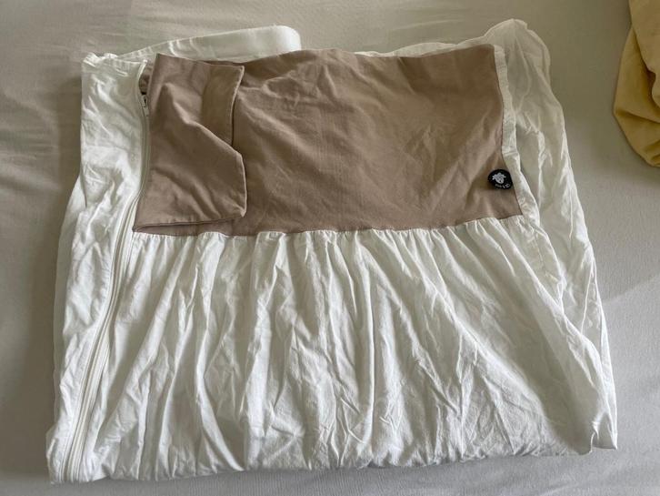 Fedde en Kees Nuki lakentje, Kinderen en Baby's, Dekens, Slaapzakjes en Inbakerproducten, Zo goed als nieuw, Deken, 100 cm of meer