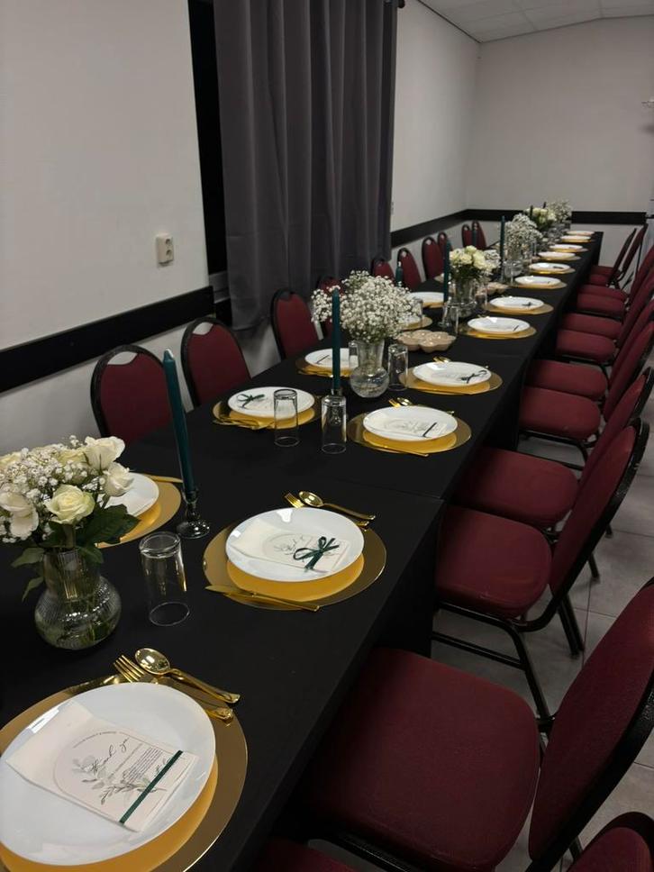 Volledige verloving setting decoratie diner, Hobby en Vrije tijd, Feestartikelen | Verhuur, Zo goed als nieuw, Ophalen of Verzenden