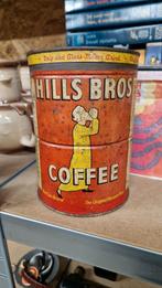 Hills Bros Coffee blik jaren 40 Amerika, Verzamelen, Blikken, Ophalen of Verzenden, Gebruikt, Overige