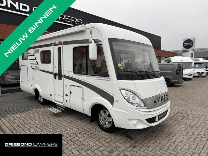 Hymer B 595 Starlight MB 163PK Lithium Zonnepanelen Omvormer, Caravans en Kamperen, Campers, Bedrijf, tot en met 4, Integraal