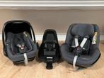 Complete Maxi-Cosi set: Pebble Plus, 2wayPearl & 2wayFix, Kinderen en Baby's, Autostoeltjes, Ophalen, Verstelbare rugleuning, 0 t/m 18 kg