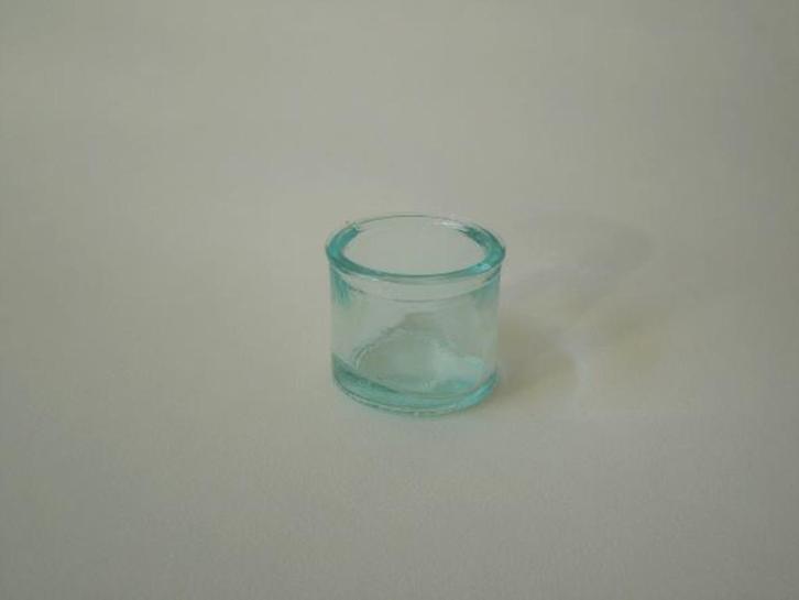 Mini waxinelichthouder / vaas cilinder doorzichtig wit p/st., Huis en Inrichting, Woonaccessoires | Overige, Nieuw, Ophalen of Verzenden