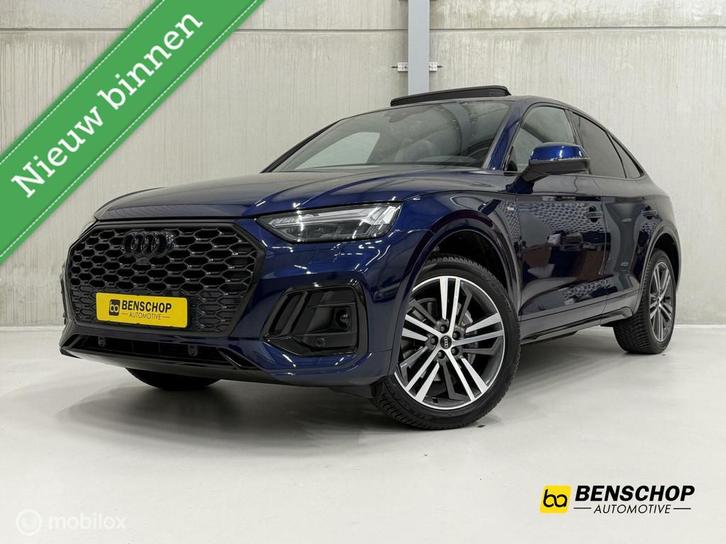 Audi Q5 Sportback 45 TFSI Qauttro Panodak Navi Carplay ACC M, Auto's, Audi, Te koop, Q5, 4x4, ABS, Achteruitrijcamera, Adaptive Cruise Control