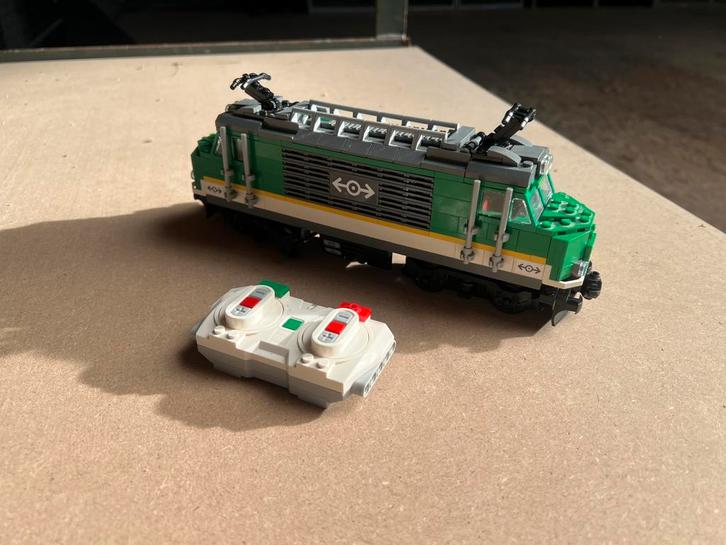 Lego trein groen 60198, Kinderen en Baby's, Speelgoed | Duplo en Lego, Zo goed als nieuw, Ophalen of Verzenden