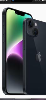Nieuwe iPhone 14 (Zwart, 128GB), Telecommunicatie, Mobiele telefoons | Apple iPhone, Ophalen, 128 GB, Zwart, Zo goed als nieuw