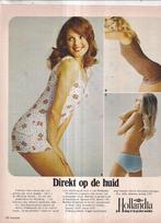 Retro reclame 1972 Hollandia slipjes hemdjes dames lingerie, Ophalen of Verzenden