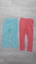 2 pyjama broekjes maat 98/104, Nacht- of Onderkleding, Meisje, Ophalen of Verzenden, Zo goed als nieuw