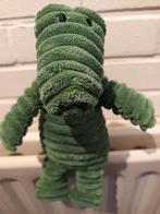 Dino dinosaurus groen ribfluweel pieper in lijf, Kinderen en Baby's, Speelgoed | Knuffels en Pluche, Ophalen of Verzenden, Zo goed als nieuw