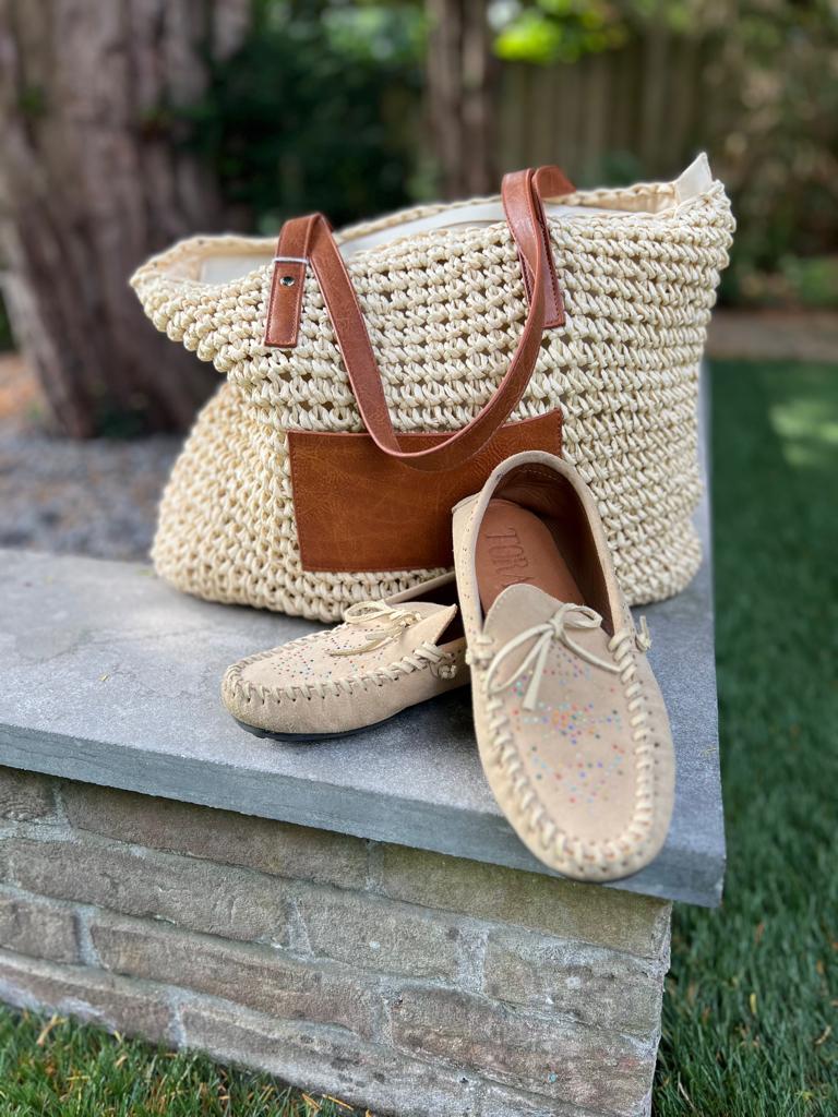 TORAL Quechua diamant mocassins mt 37 NEW- TIEN op Insta, Kleding | Dames, Schoenen, TIEN concepts, -, Beige, -