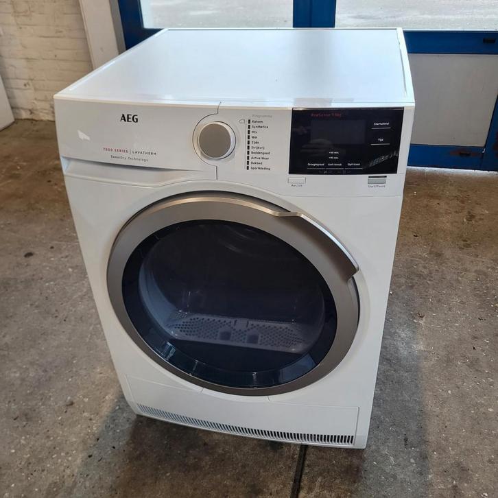 AEG Lavatherm warmtepompdroger 7000 serie, Witgoed en Apparatuur, Wasdrogers, Zo goed als nieuw, Condens, Voorlader, 6 tot 8 kg