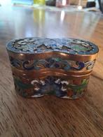 Cloisonne doosje 4cm, Ophalen