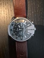 Diesel DZ-4290 Herenhorloge, Sieraden, Tassen en Uiterlijk, Ophalen of Verzenden, Leer, Overige merken