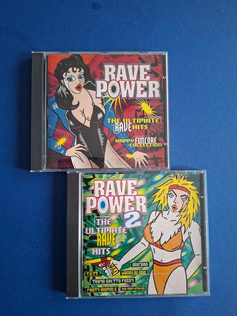 rave power deel 1&2, Ophalen of Verzenden, Zo goed als nieuw