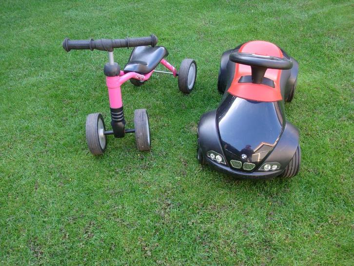Stoere stevige BMW loop auto Baby racer en Puky loopfietsje, Kinderen en Baby's, Speelgoed | Buiten | Voertuigen en Loopfietsen