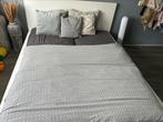 IKEA MALM BED WIT 160X200, Huis en Inrichting, Ophalen, Gebruikt, Wit, Tweepersoons