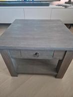 Teak houten salontafel van Troedoor Heteren., Huis en Inrichting, Gebruikt, 50 tot 100 cm, Vierkant, Minder dan 50 cm