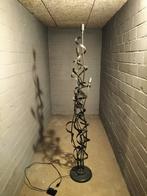 Staande lamp 180cm hoog industrieel/metaal, Ophalen, Gebruikt