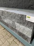 MBI GIGA Splitblokken 60x12 - 17 stuks - Noors Antraciet, Doe-het-zelf en Verbouw, Metselstenen, Ophalen, Gebruikt, Beton