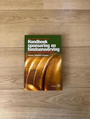 Studieboeken: Sponsoring & Onderzoek - Onbeschadigd! beschikbaar voor biedingen