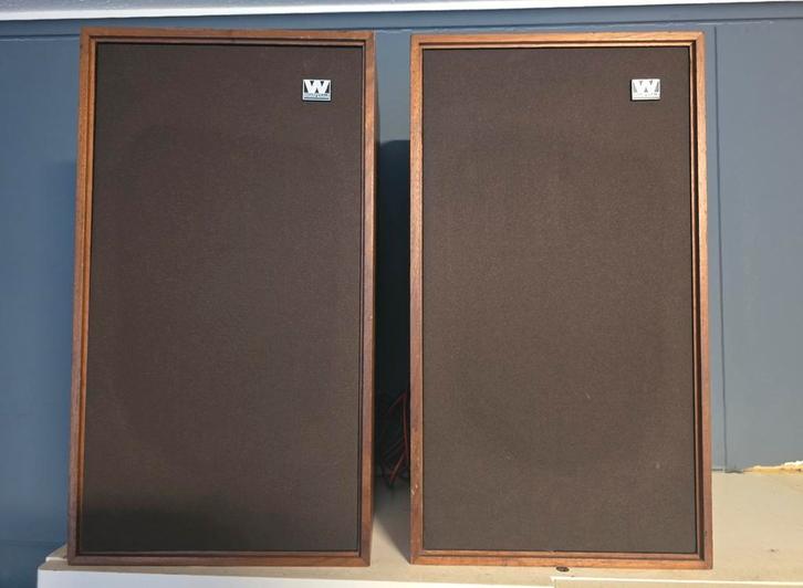 Wharfedale Linton 3XP Vintage Speakers - Prachtig Geluid!, Audio, Tv en Foto, Luidsprekers, Gebruikt, Front, Rear of Stereo speakers