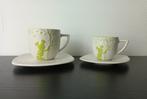 2 kop en schotels Disneyland Resort Paris, Mickey Mouse, Ophalen of Verzenden, Mickey Mouse, Nieuw, Servies