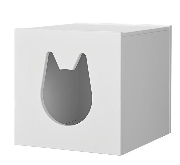 IKEA KALLAX Cat House white assembled €15, Dieren en Toebehoren, Katten-accessoires, Nieuw, Ophalen