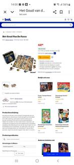HET GOUD VAN DE FARAO, GAMES, Spelcomputers en Games, Games | Overige, 1 speler, Ophalen of Verzenden, Zo goed als nieuw, Vanaf 12 jaar