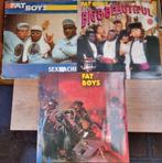 Drie platen the Fat Boys, Ophalen of Verzenden, 1980 tot 2000, Gebruikt, Overige formaten