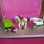 schleich set met kar (compleet zonder doos), Ophalen of Verzenden, Zo goed als nieuw