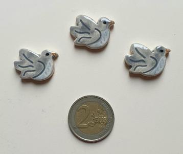 Mozaïek steentjes handgemaakte keramiek vogeltjes, O4C beschikbaar voor biedingen