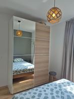 Ikea PAX AULI / MEHAMN kast - Wardrobe sliding doors mirrors, Huis en Inrichting, Ophalen, Gebruikt, 100 tot 150 cm, 200 cm of meer
