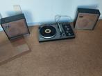Philips 400 platenspeler met 22RH452 luidsprekers, Audio, Tv en Foto, Platenspelers, Ophalen of Verzenden, Gebruikt, Philips