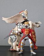 Papo Pegasus Paard met Koning - 2009, Ophalen of Verzenden, Gebruikt, Paard, Beeldje of Figuurtje