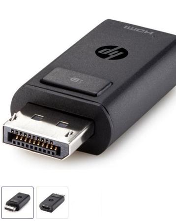 Hp f3w43aa - displayport – hdmi adapter – zwart (nieuw) beschikbaar voor biedingen