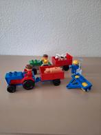 2x Duplo tractor, boer, aanhangers, rolblok & stalhulp, Ophalen of Verzenden, Zo goed als nieuw, Complete set, Duplo