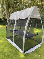 XL Pazoon Hangmat met stalen frame en klamboe Antraciet, Tuin en Terras, Ophalen, Pazoon, Zo goed als nieuw, Met standaard