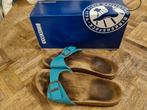 Birkenstock blauw slippers maat 38, Kleding | Dames, Blauw, Ophalen of Verzenden, Zo goed als nieuw