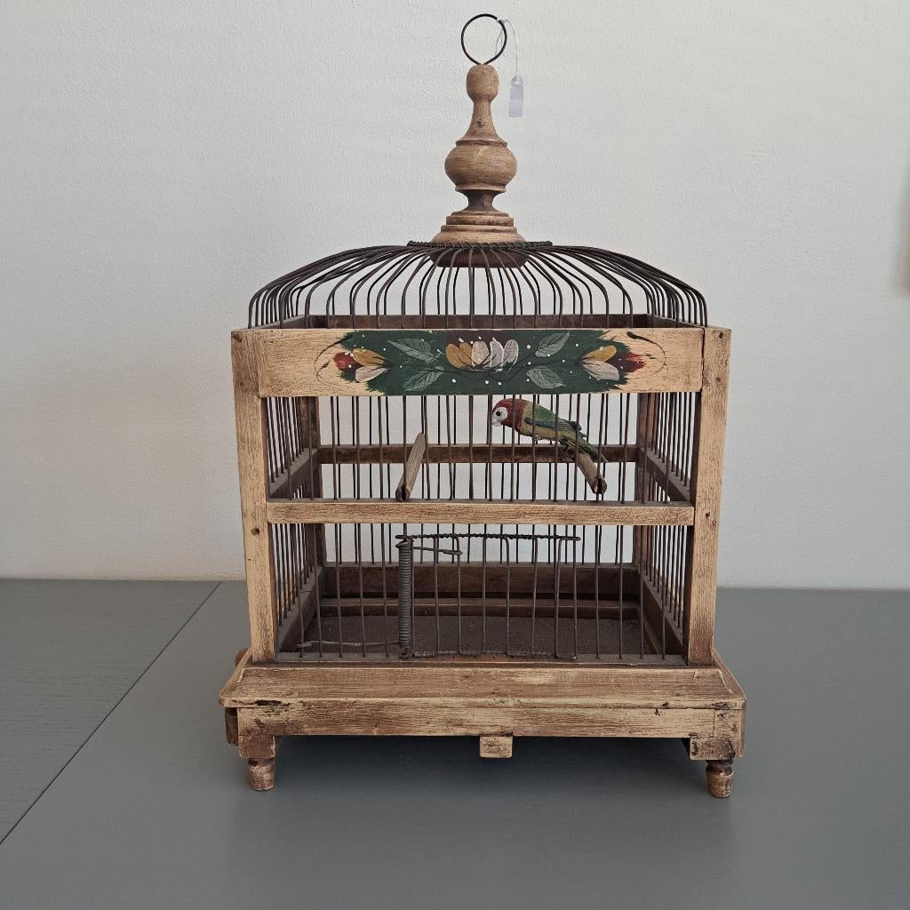 Antiek Victoriaans vogelkooitje., Antiek en Kunst, Ophalen