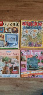 Tijdschriften  Ariadne borduren kruissteek Burda Margriet, Hobby en Vrije tijd, Handborduren, Patroon, Gebruikt, Ophalen of Verzenden