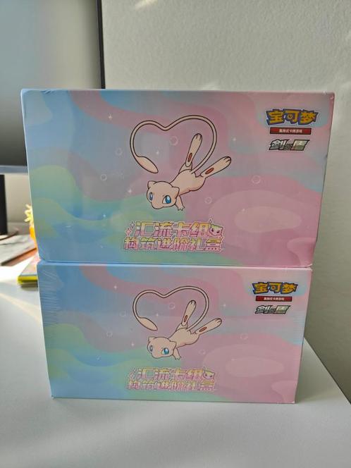 Fusion Strike Booster Box Mew Deck Chinees, Hobby en Vrije tijd, Verzamelkaartspellen | Pokémon, Nieuw, Boosterbox, Ophalen of Verzenden