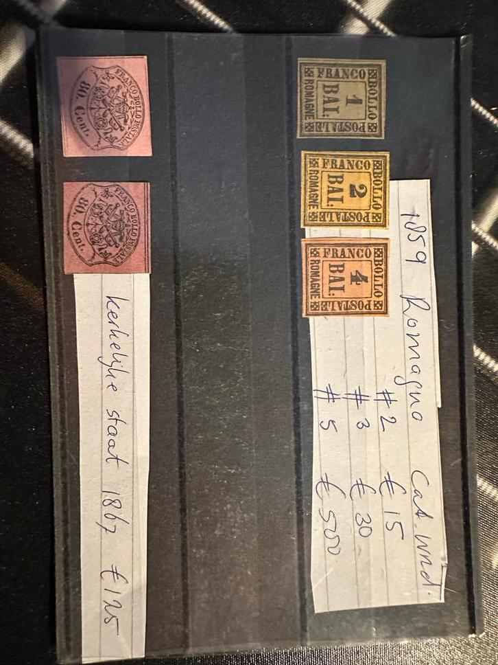 Kerkelijke Staat Italië - Hoge Cat. Waarde, Postzegels en Munten, Postzegels | Nederland, T/m 1940, Verzenden