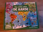 Reis, Verken, Ontdek - De Aarde ovale Puzzel, Ophalen of Verzenden, Meer dan 50 stukjes, Zo goed als nieuw, 4 tot 6 jaar