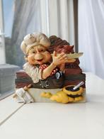 Laaf kok/chef servettenhouder, Ophalen of Verzenden, Zo goed als nieuw, Beeldje of Poppetje