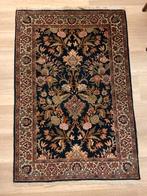 Perzisch Tapijt met certificaat voor kwaliteit en echtheid, Ophalen, Gebruikt, 100 tot 150 cm, Bruin