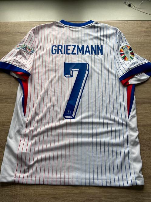Origineel Frankrijk 2024 Griezmann M voetbalshirt, Sport en Fitness, Voetbal, Zo goed als nieuw, Shirt, Maat M, Ophalen of Verzenden
