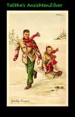 💢💢Pax Steen, Gelukkig Nieuwjaar in de sneeuw (6), Ophalen of Verzenden, 1940 tot 1960, Gelopen