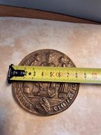 Latijns brons kerk afbeelding, Postzegels en Munten, Penningen en Medailles, Ophalen of Verzenden, Brons