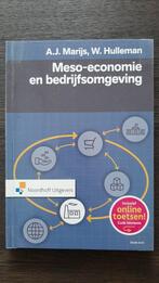 Meso economie en bedrijfsomgeving, Boeken, Ophalen of Verzenden, Zo goed als nieuw, Economie en Marketing