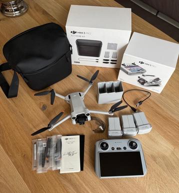 DJI MINI 3 PRO drone met Fly More Kit. Als nieuw! beschikbaar voor biedingen